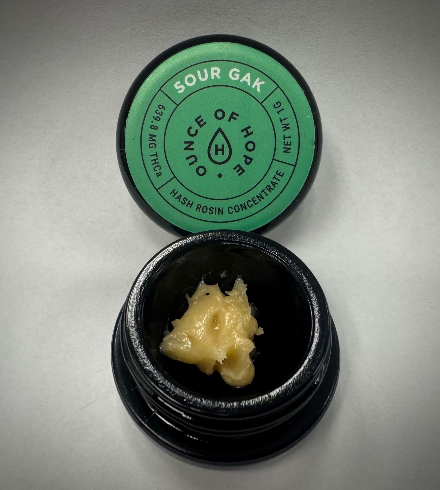 CBD gummies assorted product display