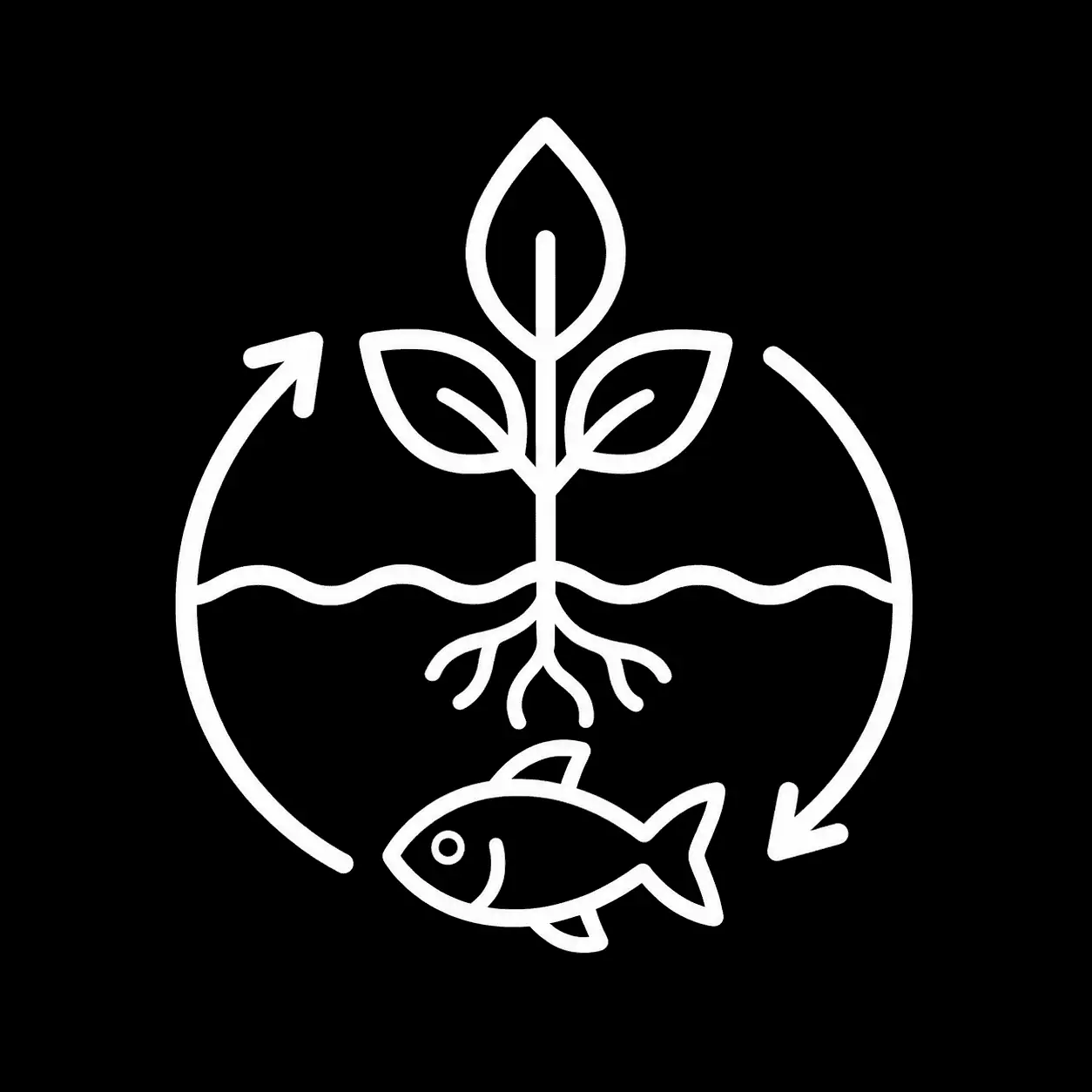 Aquaponic farm to formula icon