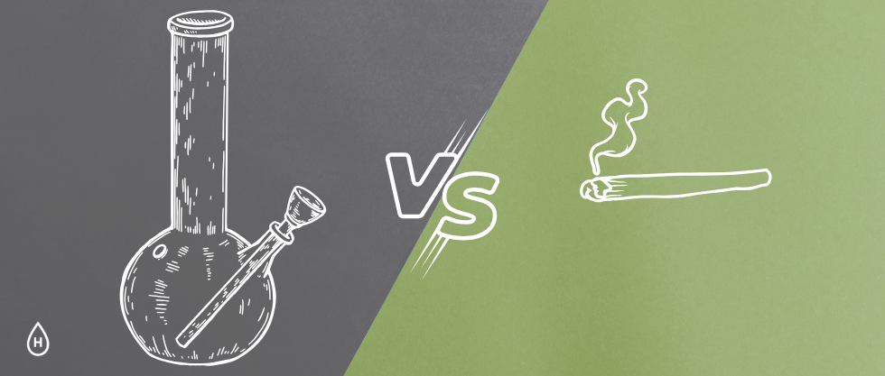 Bongs vs. Joints: Why They Feel Different