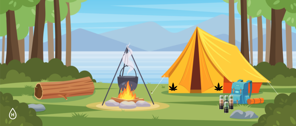 How to Have Fun Camping with Cannabis