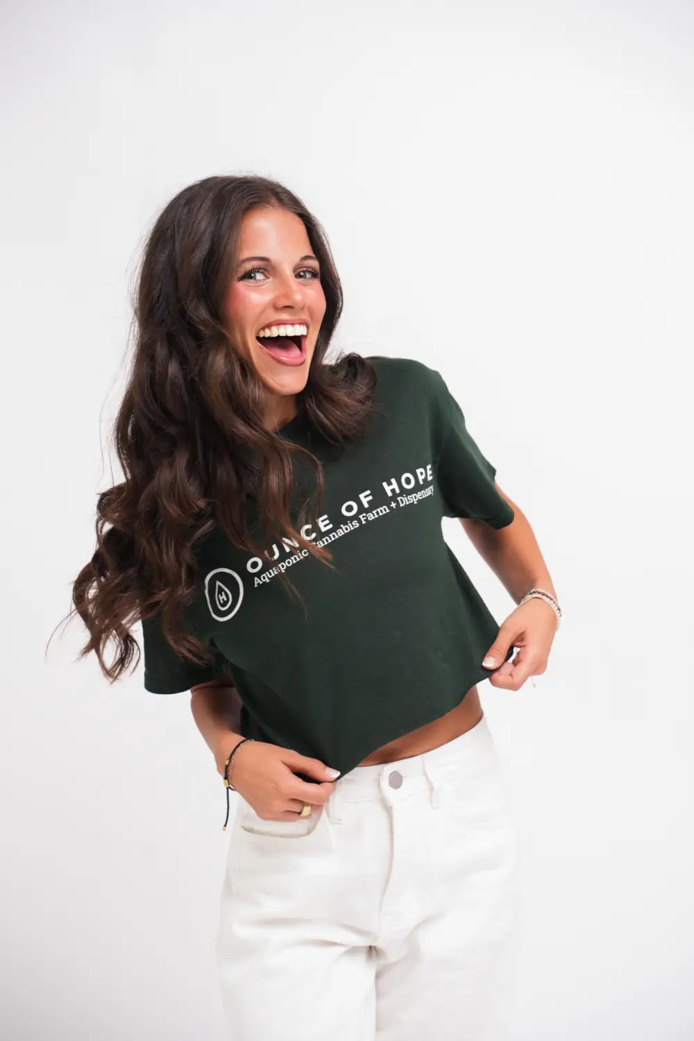 Chastity Smiling With Ounce Of Hope T Shirt