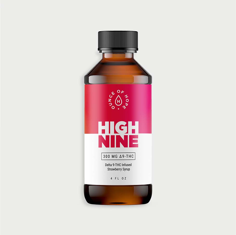 High Nine delta 9 THC syrup