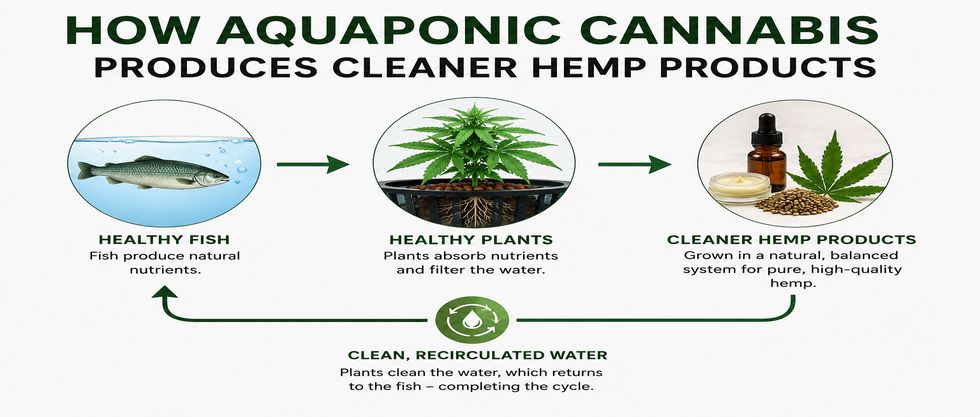 How Aquaponic Cannabis Produces Cleaner Hemp Products