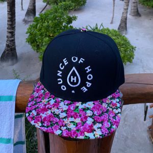 Ounce of Hope Floral Bill Hat