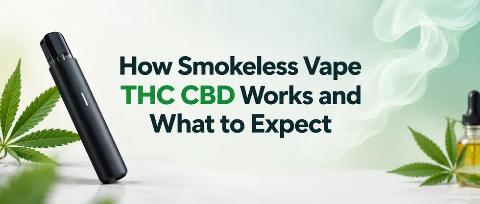 How Smokeless Vape THC CBD Works and What to Expect