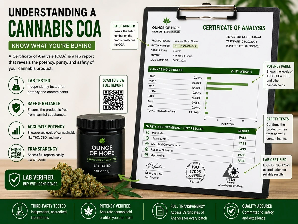 Understanding a Certificate of Analysis (COA) Understanding a Cannabis COA Certificate of Analysis