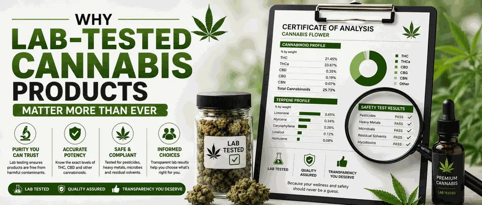 Why Lab-Tested Cannabis Products Matter More Than Ever