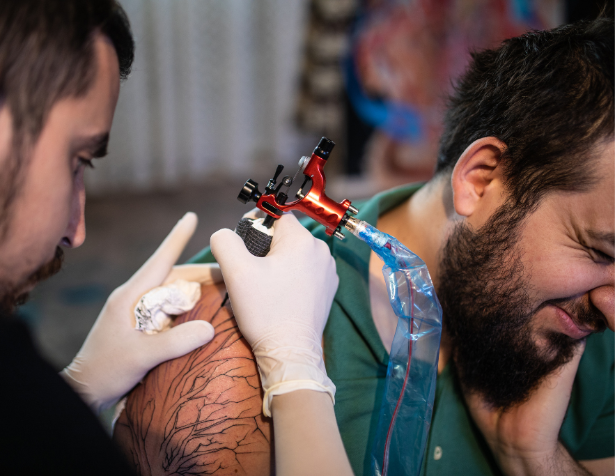 why use CBD salve on a new tattoo, inflammation
