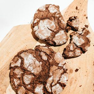 50mg Delta 9 Crinkle Cookies