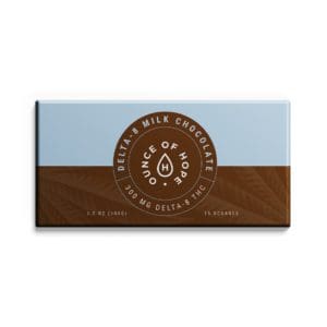 Delta 8 Milk Chocolate Bar
