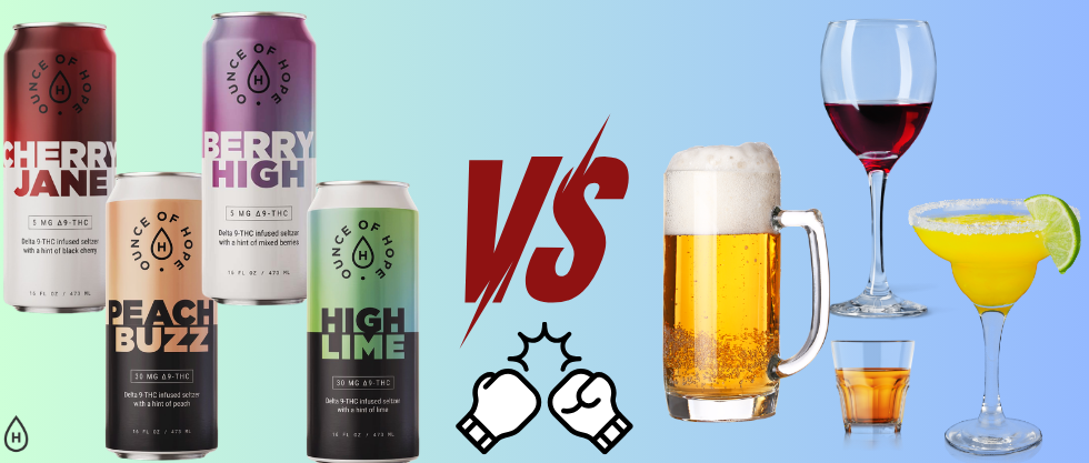 Delta-9 vs Alcohol: Why More Adults Are Rethinking Drinking