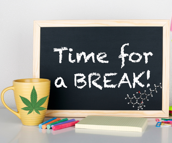 how to take a tolerance break to delta-8