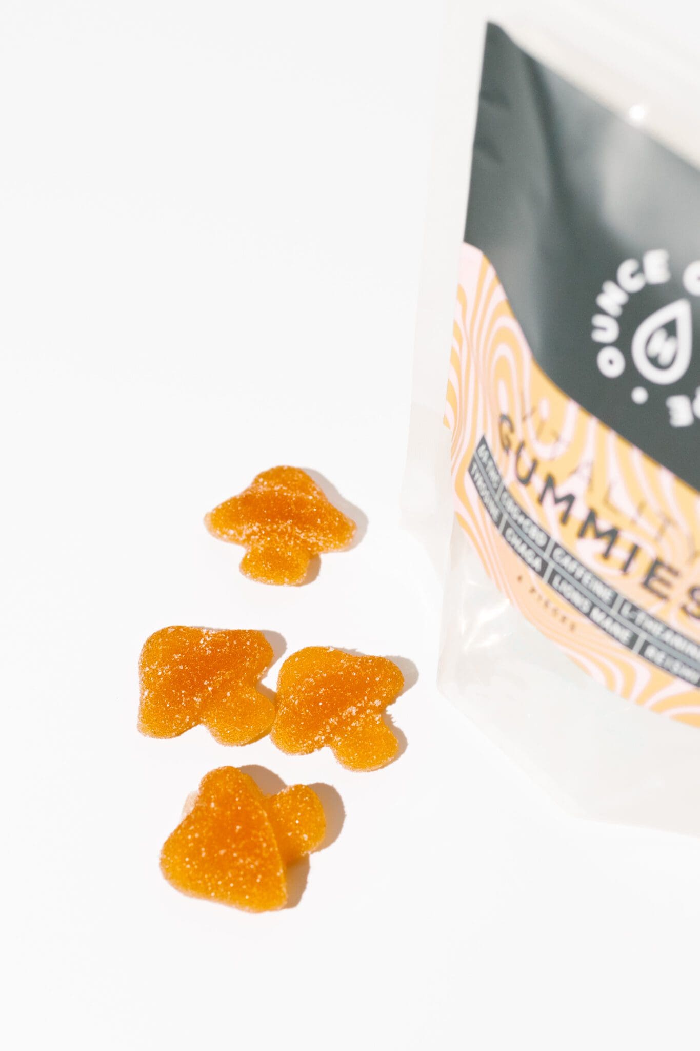 next to vitality mushroom gummies label cropped