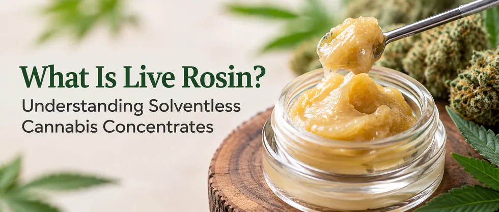 What Is Live Rosin? Understanding Solventless Cannabis Concentrates